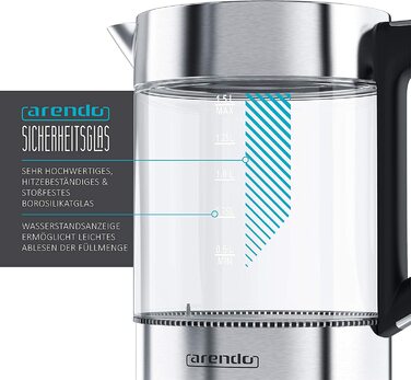 Электрочайник 1,5 л Arendo