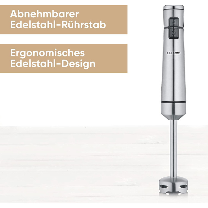 Беспроводной ручной блендер со сменными насадками 5 предметов SEVERIN