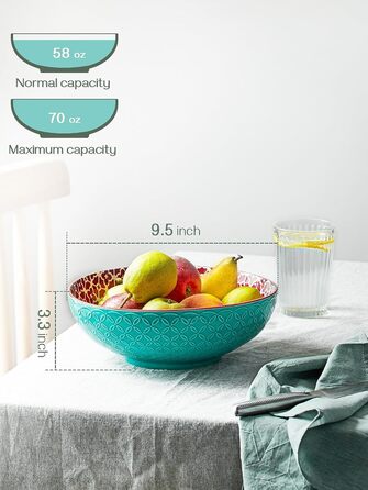 Набор глубоких тарелок 24 см 2 предмета DOWAN