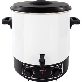 Диспенсер для консервирования и горячих напитков с функцией таймера 27 л 1800 Вт, белый 48100 Korona