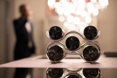 Подставка для бутылок cuvee белая Guzzini