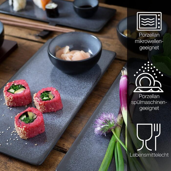 Набор посуды для суши 29 предметов Blue VIDA Moritz & Moritz