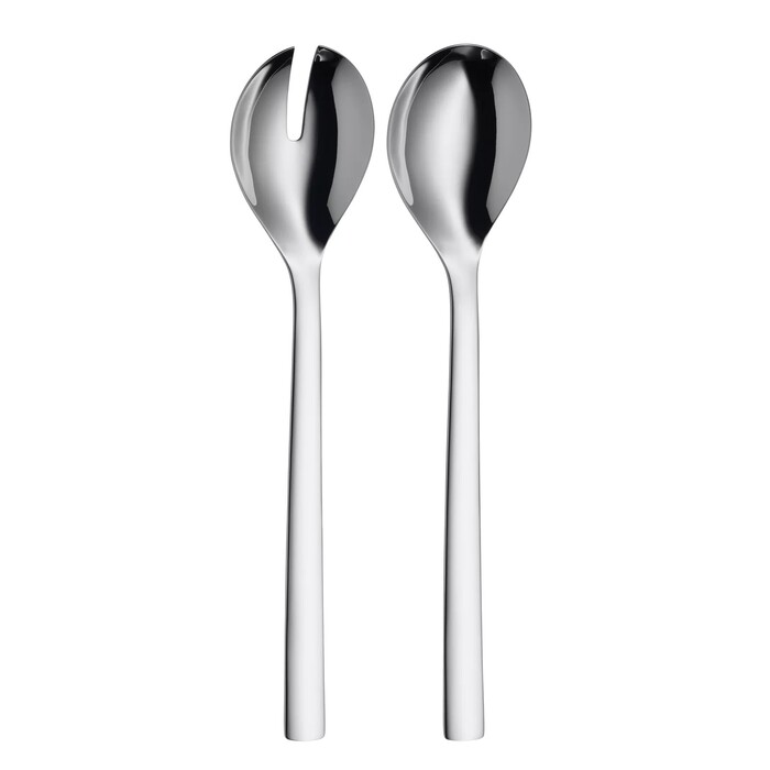 Приборы для салата 28 см металлик Dressed Alessi
