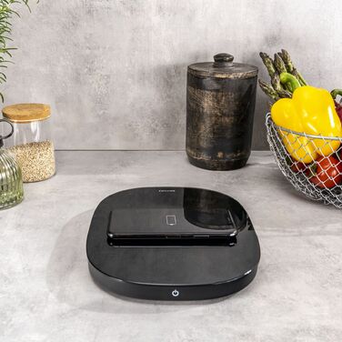 Весы кухонные цифровые с беспроводной зарядкой 24,5 х 18,8 х 2 см Black Enfinigy Zwilling