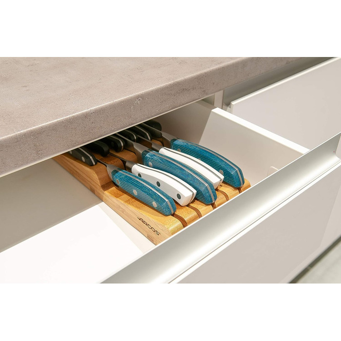 Arcos Подставка для хранения ножей 39 x 43,2 см бамбук Arcos