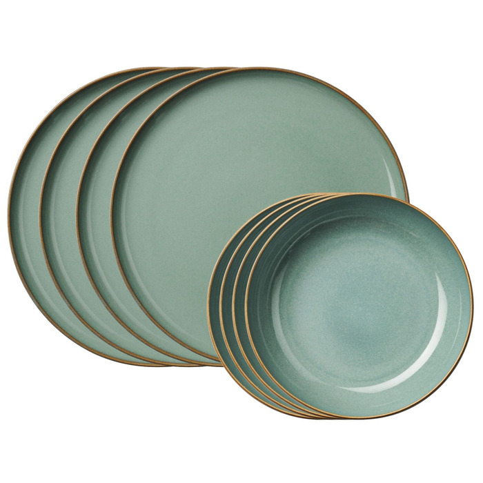 Набор тарелок 8 предметов Saisons Eucalyptus ASA-Selection