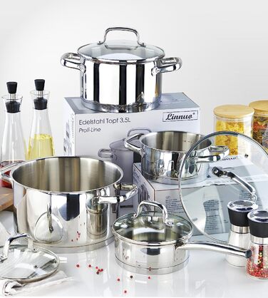 Кастрюля 6 л/24 см Linnuo