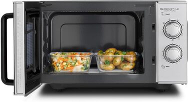 CASO Микроволновая печь с решеткой для гриля MG 25 сталь/пластик Ecostyle CASO