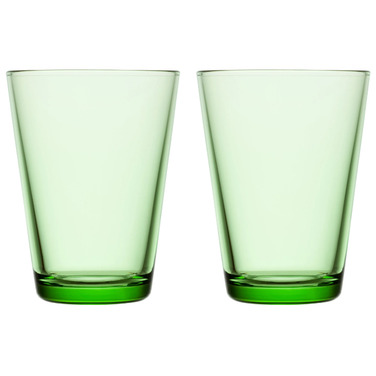 Набор из 2 стаканов 0,4 л Apple Green Kartio Iittala