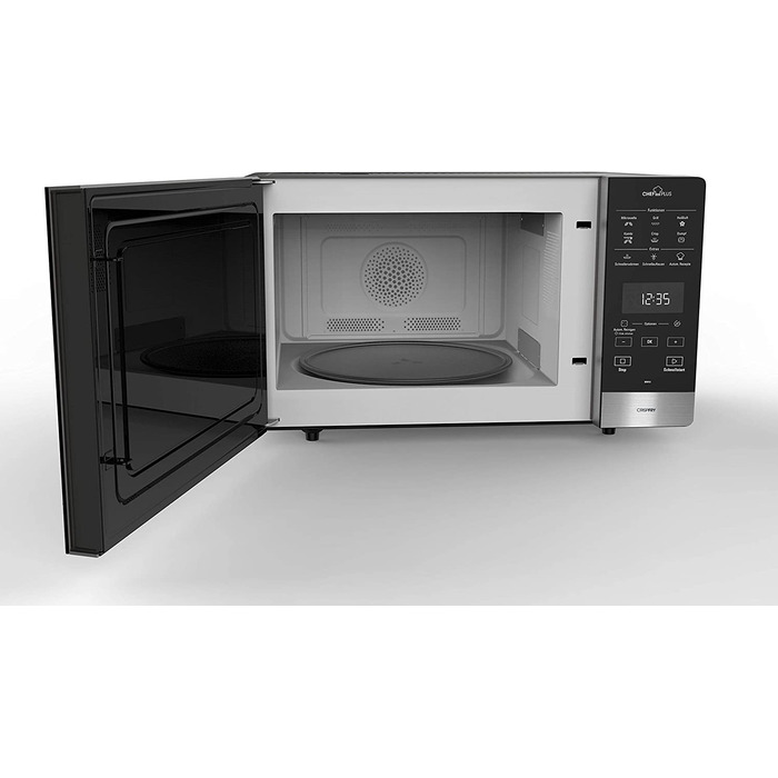 Многофункциональная микроволновая печь 5 в 1 Bauknecht Chef Plus MW 49 SL / 800 Вт / 25 л / DualCrisp & CrispFry
