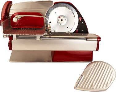 Ломтерезка Berkel Home Line 200 Plus / разделочная доска ручной работы / красный