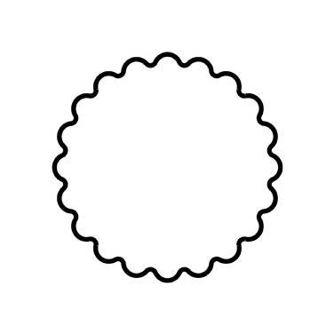 Формочка для печенья круглая 7 см Kaiser