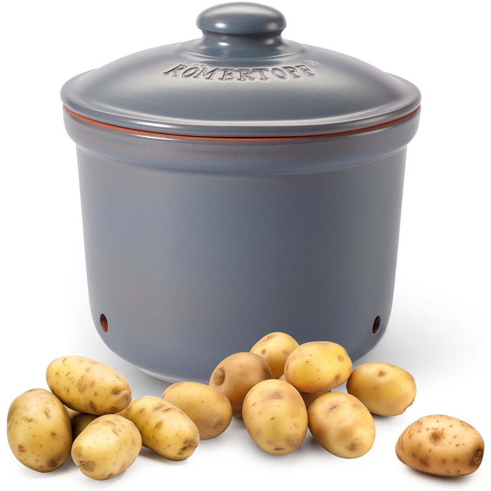 Горшок для хранения 5,5 л Grey Maxi Plus Römertopf