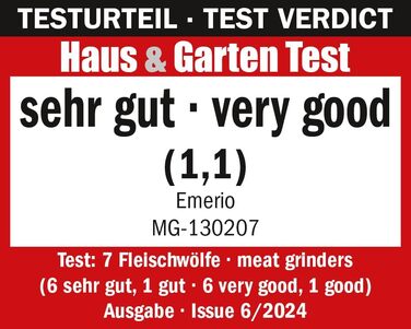 Электрическая мясорубка 600 Вт Emerio