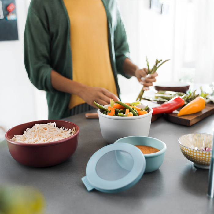 Набор контейнеров высоких, 4 предмета Nordic Blush Cirqula Mepal