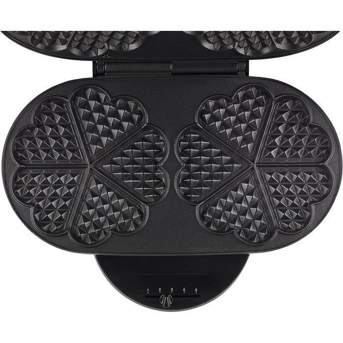 Вафельница Tefal Heart Waffle / 1200 Вт / 2 плиты / антипригарное покрытие
