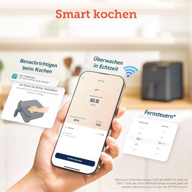 Фритюрница многофункциональная 6,4 л 1700 Вт XXL Dual Blaze COSORI