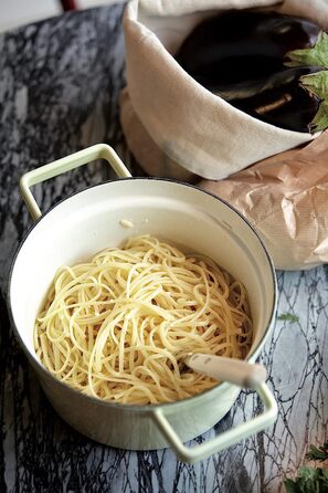 Кастрюля 1.2 л 20 см, эмалированная, белая Riess 2111-212