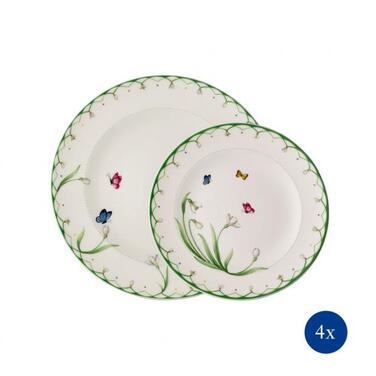 Набор тарелок 8 предметов Colourful Spring Villeroy & Boch