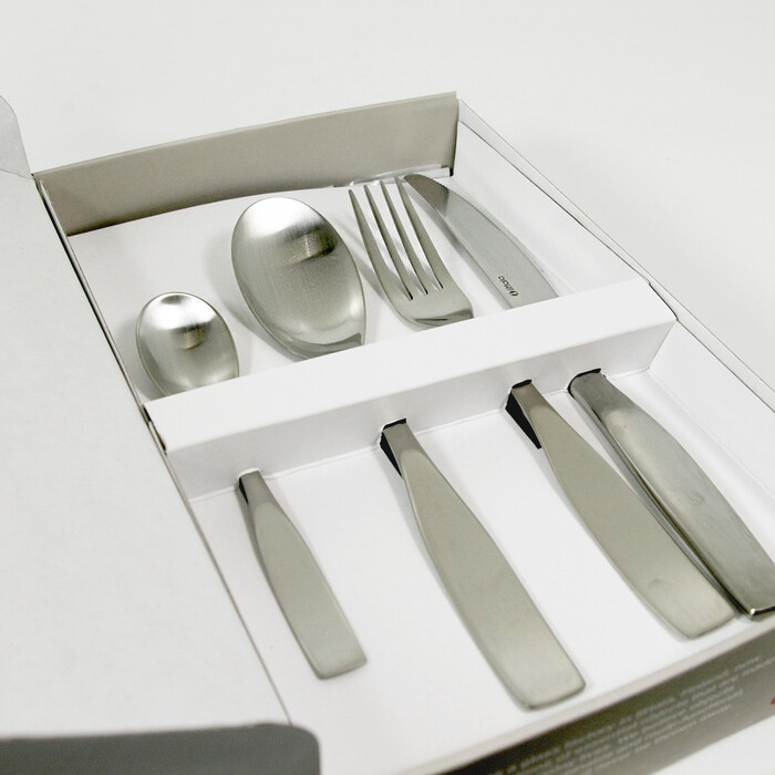 Столовый набор 5х25,7х43,7 см серебристый Citterio 98 Iittala