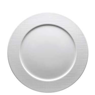 Тарелка 32 cм с ободком белая Mesh Colours Rosenthal
