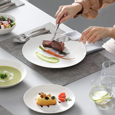 Набор посуды из костяного фарфора из 12 предметов JERA Series MALACASA