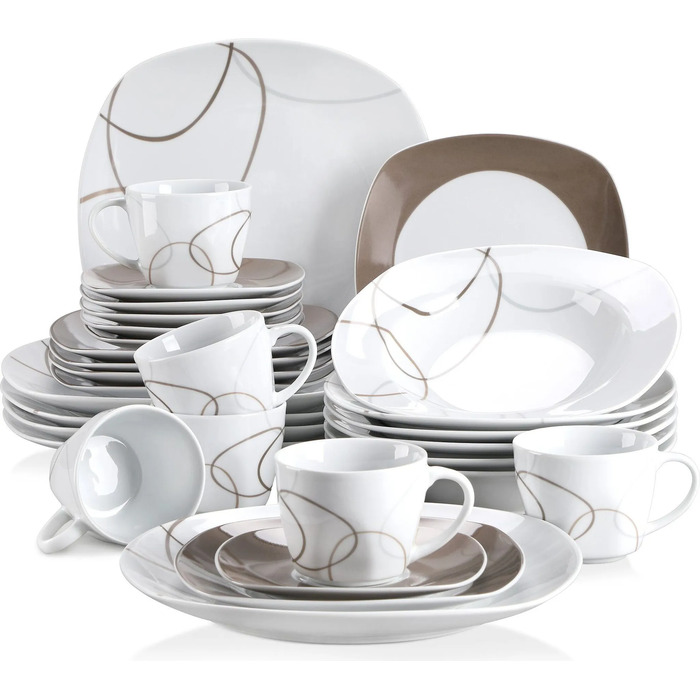 Столовый сервиз на 6 персон/30 предметов Nikita Veweet