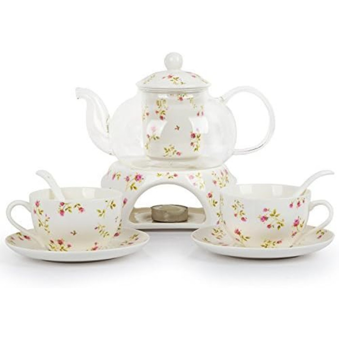 Чайный набор Ufengke из 6 предметов на 2 персоны
