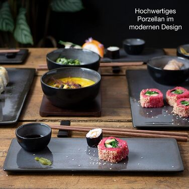 Набор посуды для суши на 4 персоны/29 предметов Gray Vida Moritz & Moritz