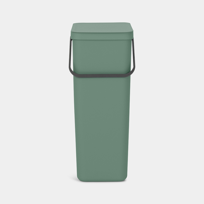 Мусорное ведро 40 л зеленое Sort&Go Brabantia