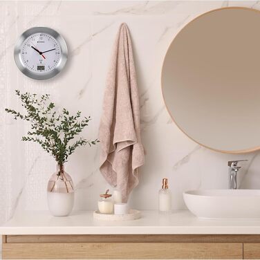 Часы радиоуправляемые 18 см "MyTime Bath" Bresser