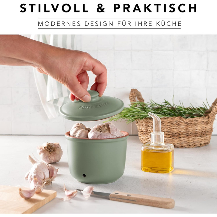 Набор горшков для хранения 3 предмета Green Römertopf