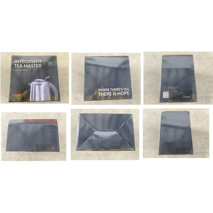 Электрочайник с регулировкой температуры 1,7 л 2200 Вт FOHERE