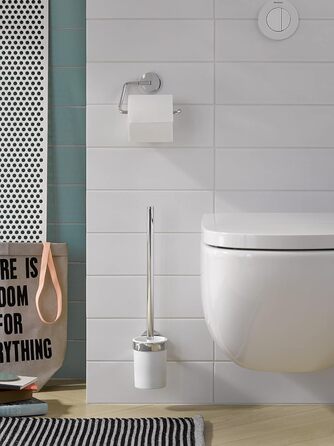 Ёршик для унитаза настенный White ROUND Emco