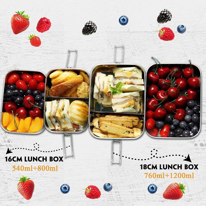 Nicelock Ланч-бокс с набором приборов нержавеющая сталь Nicelock