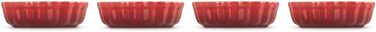Набор формочек для тарталеток 4 предмета Cherry Le Creuset
