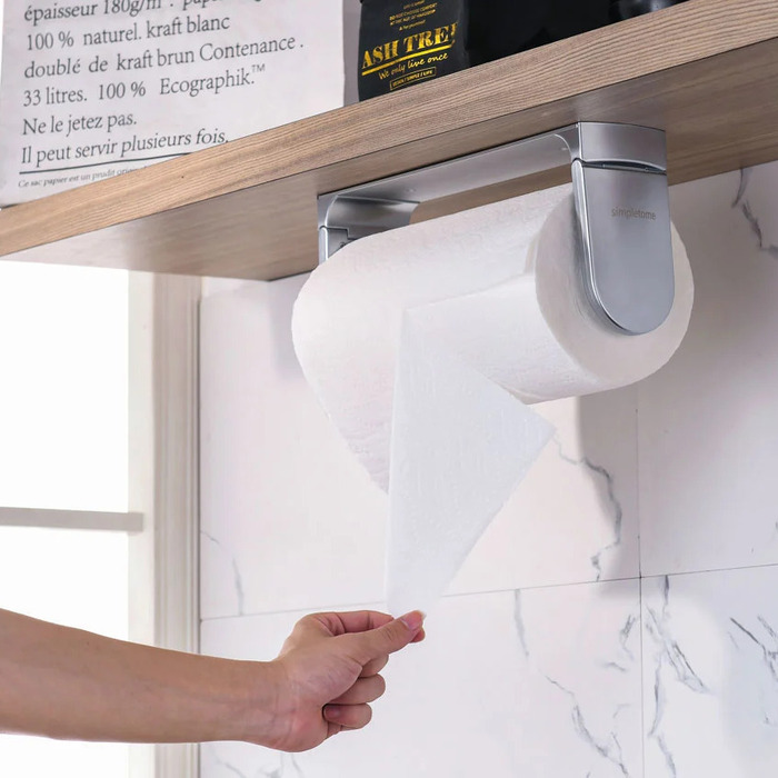 Держатель для бумажных полотенец 33 см Silver Simpletome