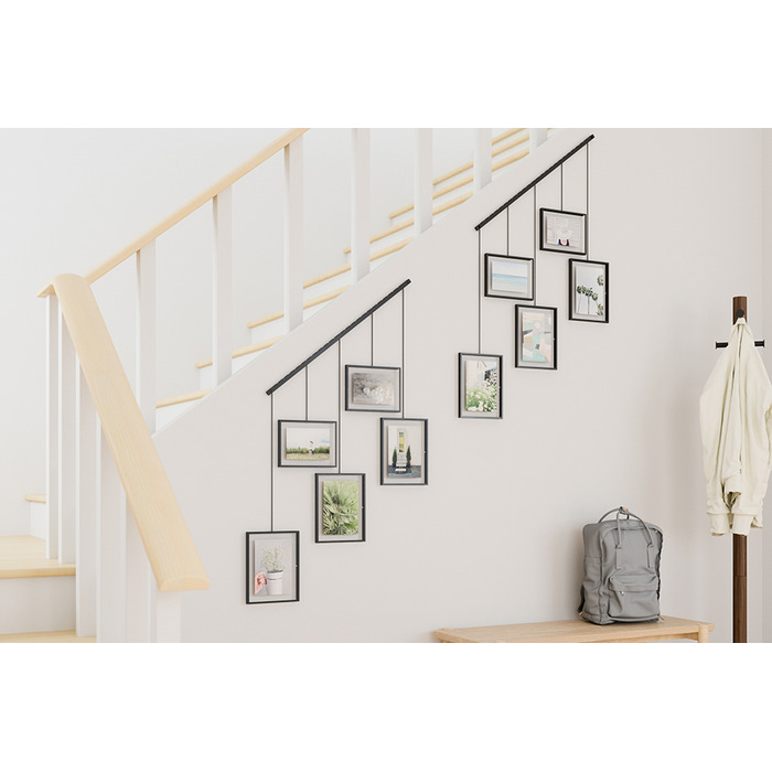 Панно для фотографий exhibit черное Umbra