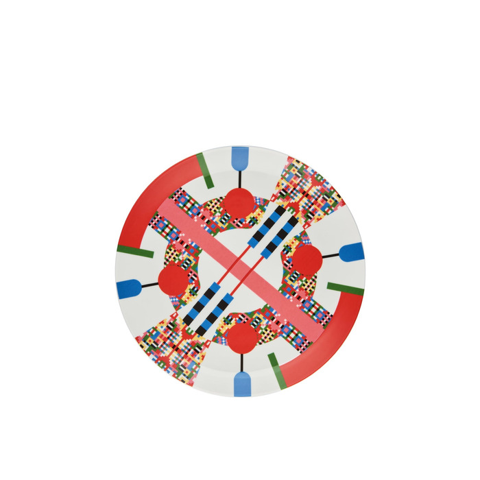 Тарелка десертная 30 см Holyhedrics Alessi