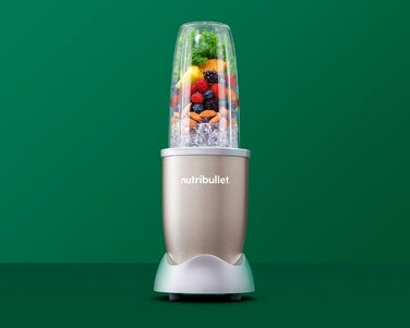 Компактный блендер NutriBullet Pro / 900 Вт / стакан 700 мл / нержавеющая сталь