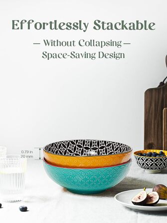 Набор глубоких тарелок 24 см 2 предмета DOWAN