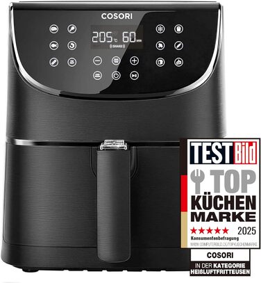Фритюрница многофункциональная 5,5 л 1700 Вт Hot Air Fryer XXL COSORI