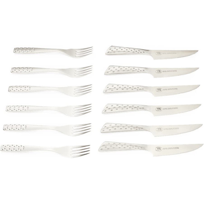 Weber Набор из 12 приборов для стейка нержавеющая сталь Weber Deluxe