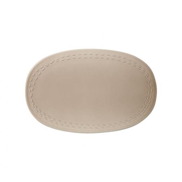 Тарелка 29,5x19x1,5 см темно-бежевая It's my moment Villeroy & Boch