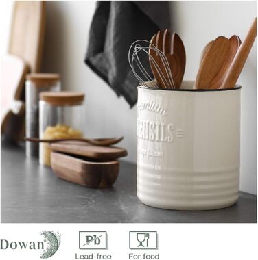 Органайзер для кухонных принадлежностей 18,3 x 15,7 см White DOWAN