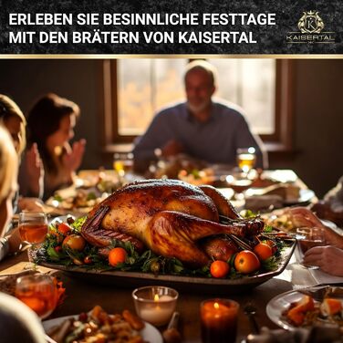 KAISERTAL Жаровня с крышкой 32 х 24 см/10 л чугунная KAISERTAL