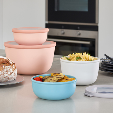 Набор контейнеров высоких, 4 предмета Nordic Blush Cirqula Mepal