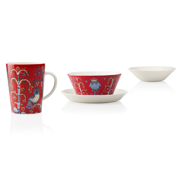 Пиала Ø 15,3 см красная Taika Iittala