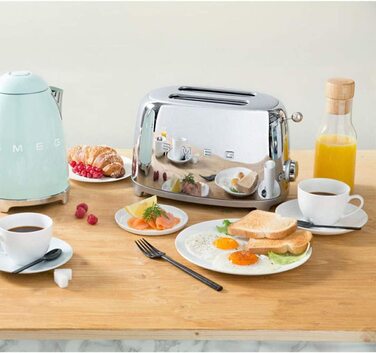 Тостер на 2 ломтика 950 Вт Smeg