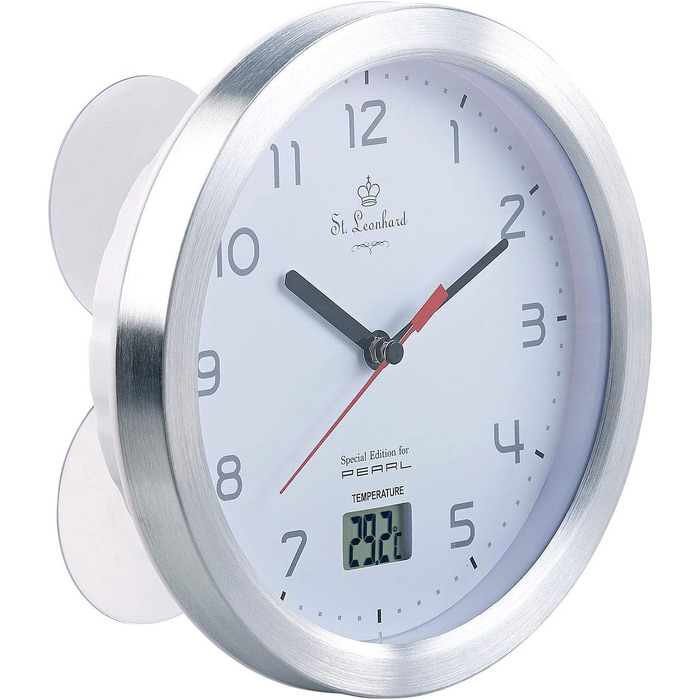 Часы для ванной 17 см Silver St. Leonhard